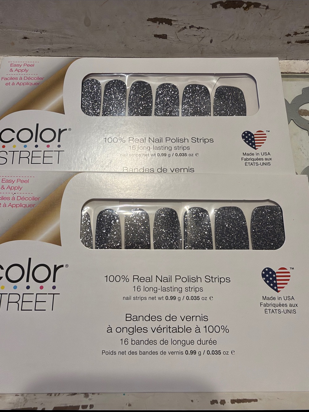 Nail Polish Strips moon River set of 2